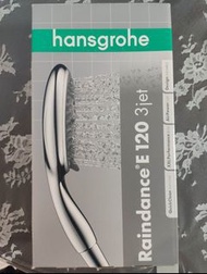 全新 Hansgrohe Raindance E120 - 3jet 浴室花灑頭