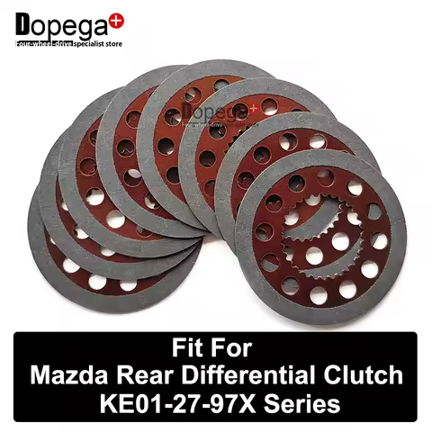 KE01-27-97X Rear Differential Coupling Clutch Friction Steel Plate Kit fit for Mazda CX-3 CX-5 2.0L 