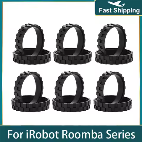 Replacement Tire For IRobot Roomba Wheels Series 500 600 700 800 900 and I3 I7 E5 E6 Non-slip for ir