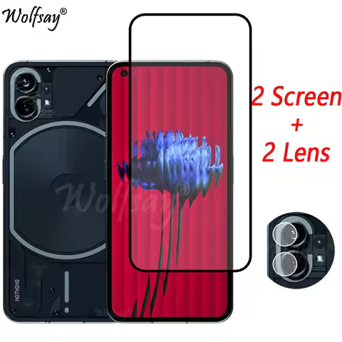 Full Cover Tempered Glass For Nothing Phone (1) Screen Protector For Nothing Phone 1 5G Camera Glass