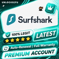 Surfshark VPN Premium Account | Secure VPN Access | Privacy Protection & Fast Connection | Instant A