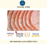 Red Grouper Slices 200g - Boneless (Frozen)