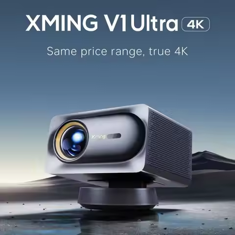 Formovie Xming V1 Ultra Projector 1100ANSI Lumens HDR LED For Home Portable Cinema MEMC 4K 2+32GB Wi