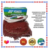 BEST SELLER !!  Net Badminton Yonex Bagus - Net Yonex jaring badminton - Net Murah - Net Lapangan - 