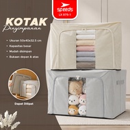 SPEEDS Storage Box Jumbo 66L 100L Moisture-Proof Clothes Storage Box 075-1