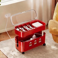 Cable Compartment Organizer Charger Management Box Desktop Wire Drawer Storage Organiser