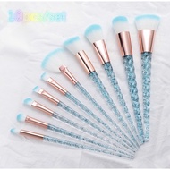 10 pcs Unicorn Makeup Brush Set -Halal