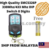 High Quality Auto Gate Remote Control SMC5326P 330Mhz/433Mhz (4 buttons)