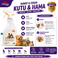 DERGALL HOBBY Spray Anti Kutu & Hama – Pesticide-Free Natural Control untuk Cats, Dogs & Poultry