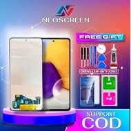 LCD SAMSUNG A725 (GALAXY A72) FULLSET TOUCHSCREEN Original WITH WARRANTY, BONUS SCREWDRIVER, GLUE, A