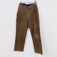 Brooks Brothers 燈芯絨褲，棕色， W31 碼，古著。