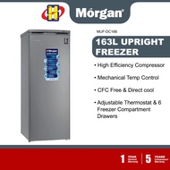 Morgan Upright Freezer (163L) 6-Drawers Compartment Direct Cooling Standing Freezer MUF-DC168