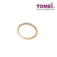 TOMEI Ring, Diamond Yellow Gold 750/18K