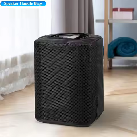 Dustproof Sound Protective Cover Black Oxford Cloth Speaker Accessories High Elasticity for Bose S1 