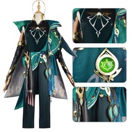 Genshin Impact Alhaitham Costume Cosplay Party Role Play Amine Halloween