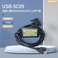 USB-SC09  Mitsubishi PLC Programming Cable FX2N,1N  FX3U A1S PLC Download cable JXMCU