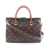 【二手】路易威登LOUIS VUITTON Pallas BB 手提包 M42960 Noir PVC塗層帆布皮革 Pallas BB 女士二手 A