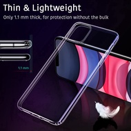 Clear Phone Case Samsung Galaxy Note 10 Lite/Note 10 Pro/Note 10/Note 9/Note 8 Transparent Silicone Shockproof Casing Samsung Galaxy Xcover 4/Xcover 4S TPU Soft Cover