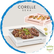 [CORELLE SEKA] Induction Cooker Square Grill the Slim Induction Cooker Pot Set
