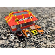 McDonald's Hot Wheel Diorama Table decoration, car model