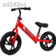 ✔ﺴ﹉SG EmmAmy®  Balance Bike No Pedal Running Bicycle Thicken Foam Wheels Kids Learning Toy For 2-6 yrs Girl/Boy