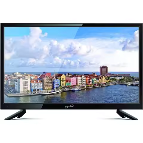 Supersonic SC-1911 19-Inch 1080p LED Widescreen HDTV with HDMI Input (AC/DC Compatible)