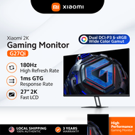 Xiaomi 2K Gaming Monitor G27Qi | 2K 180Hz 27" Fast LCD | 1ms Rapid Response | FreeSync™️ | Eye Prote