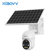 Xiaovv P6 WiFi Solar 1080p Outdoor House Security IP cctv wireless Camera with 360 PTZ Two-way Audio