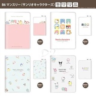 sanrio characters 日版 2022年 B6 月間 記事 手帳 schedule book 記事簿 筆記本 記事本 筆記簿 日本假期