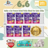 Kelly & Co's Freeze Dried Patty Meals For Cats I 226g/8oz (Bundle of 2 SAVE UP TO $9.70)