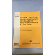 【Ready Stock】⚡️Ship On Same Day⚡️ Trustee Act 1949 (Act 208); Trustee (Incorporation) Act 1952 (Act 