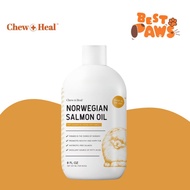 Chew + Heal Labs Norwegian Salmon Oil for Dogs - 8 oz