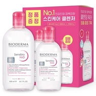 [1+1] Bioderma Sensibio H2O Micellar Cleansing Water for Sensitive Skin 500ml + 250ml