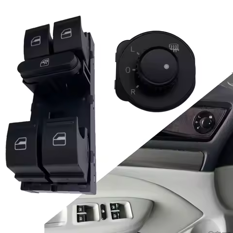 For Skoda Fabia Octavia SuperB Yeti 1Z0959858B Electric Power Master Window Control Switch Regulator