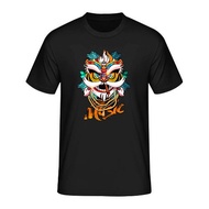 Lion Dance Chinese New Year Men T-Shirt DTG Printing Logo DTG-005