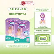 [SVIP] Bobby Ultra+ diapers are super dry, genuine, all sizes for babies_Nepshop1