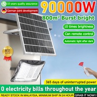 [Malaysia stock] 90000W lampu solar outdoor waterproof solar LED floodlight solar light lampu solar 