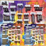 FULLSET SKRU BODY DAN COVERSET XMAX V1 YAMAHA HENG SCREW THAILOOK