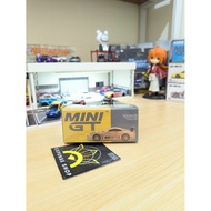 Mini GT 961 Toyota Supra A80 Top Secret GT300 Top Secret Gold