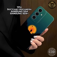 HP Latest Samsung S24 / S24+ Case - Leviora Case - Moon Fashion Case - Samsung S24 / S24+ Softcase -