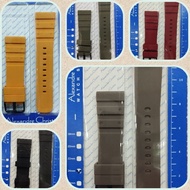 Alexandre Christie Rubber Watch Strap/Rubber Size/Diameter 24mm