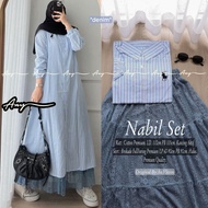 SETROK SIMPLE ELEGANT SKIRT SET NABIL HARUKA/ SET BY ANY