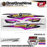 Striping SUPRA FIT NEW/ STOCK DECAL WAVE 100s/STICKER/STICKER WAVE 100/SUPRA JRP X THAILAND