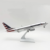 30CM Airplane Model 737 Merikin Airlines B737 Static Model