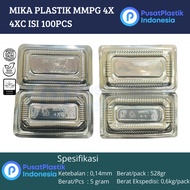 MMPG 4x Plastic Mica | 4xc Mika Cake Food Size 4X | 4XC @100pcs