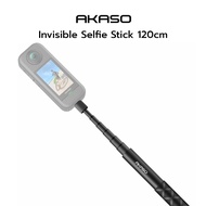 AKASO 120cm Invisible Selfie Stick For Action Camera