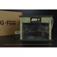 [Ready Stock, Contact If You Have Any Questions] G-fans 1: 64 JDM Scene Diorama wit