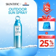 [BIG SIZE] SKINTIFIC Outdoor Sunscreen Spray SPF 50+ PA++++ 250ml Body Sunscreen Mist Sunblock Anti 