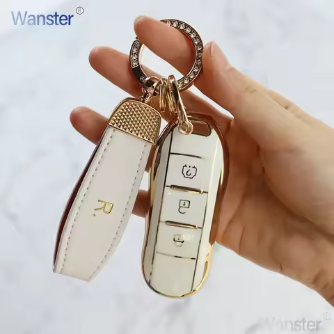 TPU Car Key Cover Key Case Keychain Accessories for Dongfeng Fengguang DFSK Glory 580 Fengon Ix5 Ix7