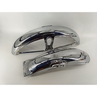 HONDA CG125 CG 125 FRONT FENDER REAR FRNDER MUDGUARD CHROME